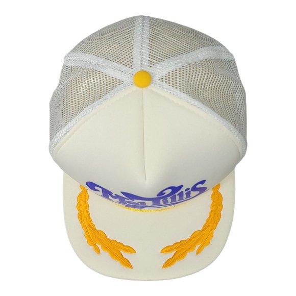 Vintage Mel Tillis Mesh Snapback Cap Trucker Foam Hat Branson Scrambled Eggs - Picture 6 of 12